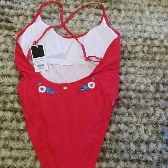 JUICY COUTURE EMBROIDERED BATHING SUIT - Picture 2 of 2